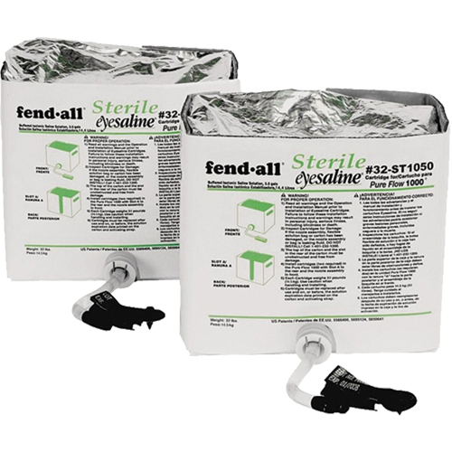 Pure Flow 1000&reg; Eyewash Station - Fluid Cartridges, 1120 oz. Planification Entrepots Molloy