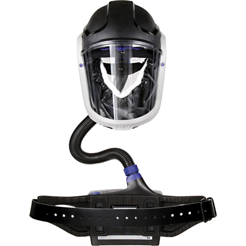 Trousse industrielle lourde pour APR motoris&eacute; TR-600 de Versaflo, Capuchon & visi&egrave;re, Pile Lithium-ion Planification Entrepots Molloy