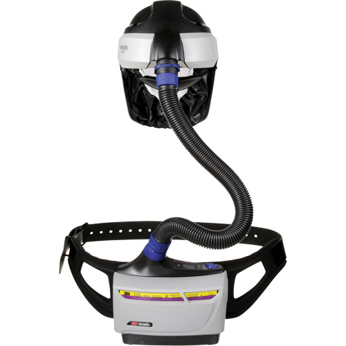 Trousse industrielle lourde pour APR motoris&eacute; TR-600 de Versaflo, Capuchon & visi&egrave;re, Pile Lithium-ion Planification Entrepots Molloy