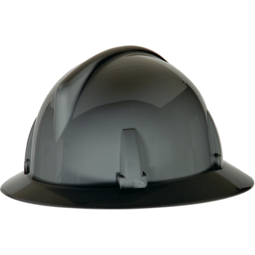 Casques de s&eacute;curit&eacute; &agrave; bordure compl&egrave;te TopGard, R&eacute;pond aux normes CSA type 1, Suspension Rochet, Non ventil&eacute; Planification Entrepots Molloy