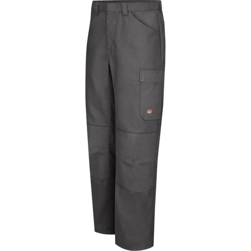 Pantalons performance pour atelier, Toile/Coton/Polyester, Charbon, Taille 30, Entrejambe 37 Planification Entrepots Molloy