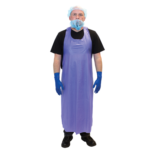 Tabliers en vinyle, Vinyle, Bleu, 35" la x 45" lo Planification Entrepots Molloy