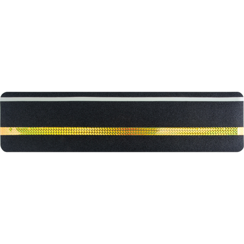 Ruban antid&eacute;rapant de premi&egrave;re qualit&eacute;, 6" x 24", Noir Planification Entrepots Molloy