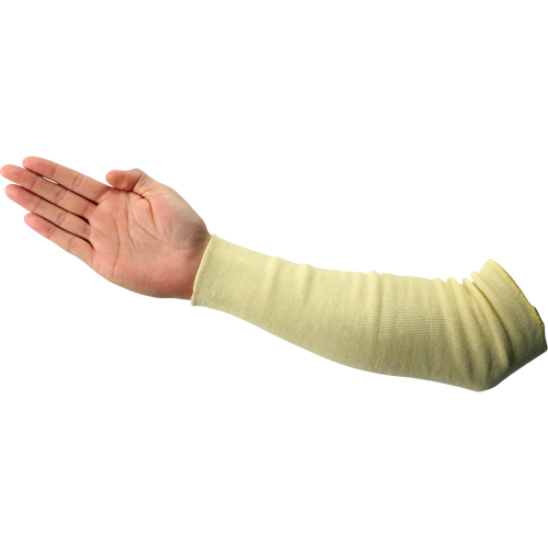 Sleeve, 18", Cotton/Kevlar&reg;, Yellow Planification Entrepots Molloy