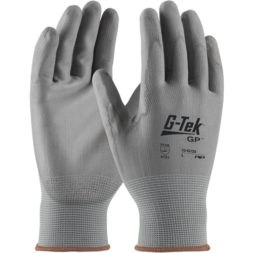 Gants enduits G-Tek 33G-165, 9/Grand, R&ecirc;vetement Polyur&eacute;thane, Calibre 13, Enveloppe en Nylon Planification Entrepots Molloy