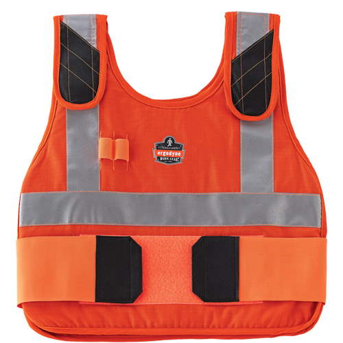 Vestes de refroidissement par changement de phase 6215HV, Petit/Moyen, Orange Planification Entrepots Molloy