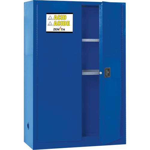 Armoire pour liquides corrosifs, 45 gal., 43" x 65" x 18" Planification Entrepots Molloy