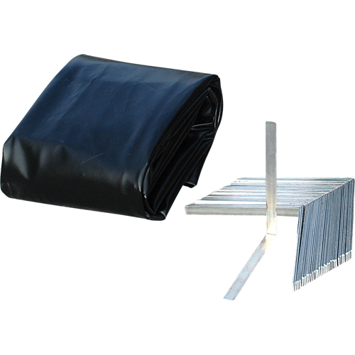 Berme Ultra-Containment Berm, Capacit&eacute; 3590 gal. US, 12' la x 40' lo x 12" h, Support en L Planification Entrepots Molloy