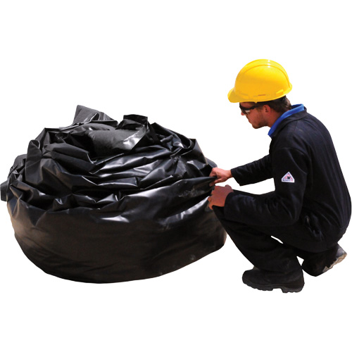 Berme Ultra-Containment Berms, Capacit&eacute; 1496 gal. US, 12' la x 50' lo x 4" h, Paroi en mousse Planification Entrepots Molloy