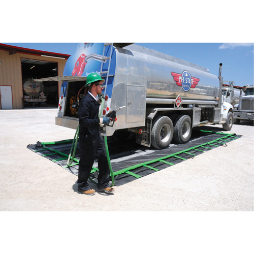 Rapid Rise Ultra-Containment Berms&reg;, 748 US gal. Capacity, 10' W x 10' L x 12" H, Foam Wall Planification Entrepots Molloy