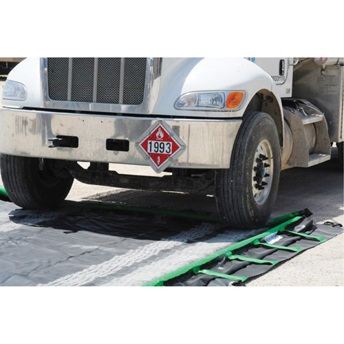 Rapid Rise Ultra-Containment Berms&reg;, 748 US gal. Capacity, 10' W x 10' L x 12" H, Foam Wall Planification Entrepots Molloy