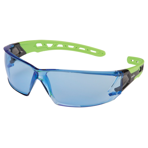 Z2500 Series Safety Glasses, Blue Lens, Anti-Scratch, ANSI Z87+/Meets/Exceeds CSA Z94.3 Planification Entrepots Molloy
