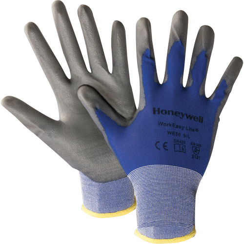 Gants mod&egrave;le WE50 Lite North Workeasy, 9/Grand, R&ecirc;vetement Polyur&eacute;thane, Calibre 18, Enveloppe en Nylon Planification Entrepots Molloy