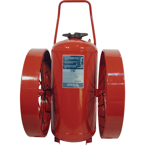 Red Line&reg; Wheeled Fire Extinguishers, ABC, 125 lbs. Capacity Planification Entrepots Molloy