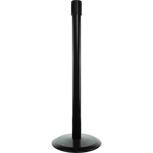 Marine Receiver Posts, 38" High, Black Planification Entrepots Molloy