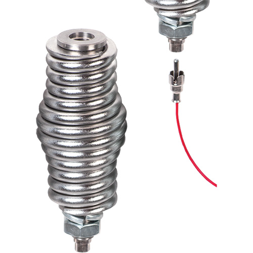 Support porte-drapeau Safety Whip, Fixation Ressort Planification Entrepots Molloy