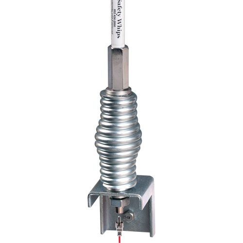 Support porte-drapeau Safety Whip, Fixation Ressort Planification Entrepots Molloy