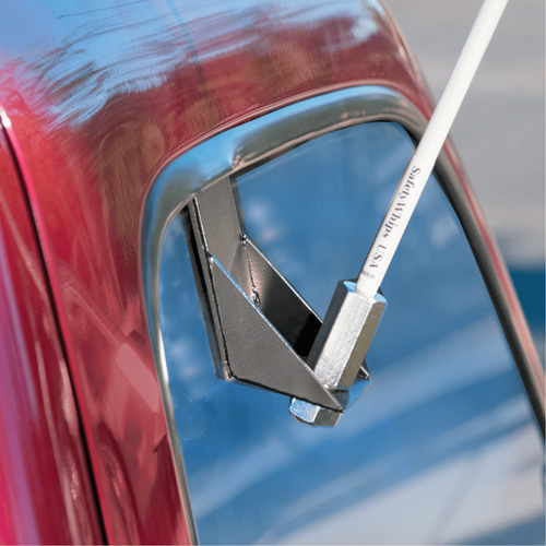 Safety Whip&reg; Light-Duty Whips, Window Mount, 5' High, Orange Planification Entrepots Molloy