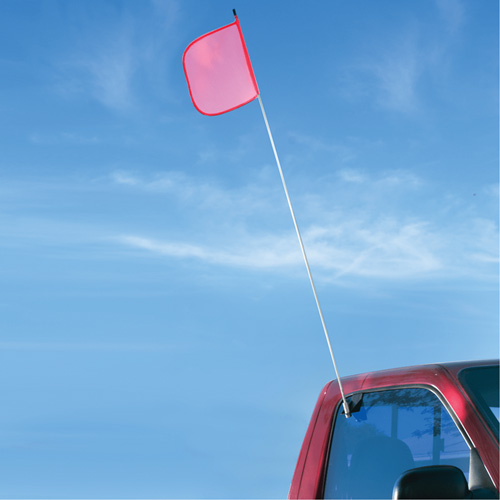 Safety Whip&reg; Light-Duty Whips, Window Mount, 5' High, Orange Planification Entrepots Molloy