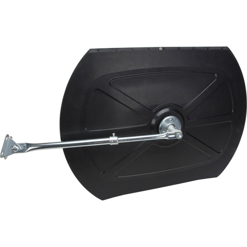 Miroir convexe rectangulaire/rond avec bras t&eacute;lescopique, 20" h x 30" la, Int&eacute;rieur/Ext&eacute;rieur Planification Entrepots Molloy