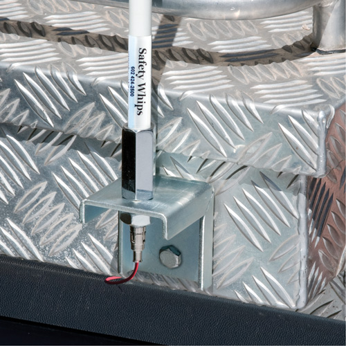 Support porte-drapeau Safety Whip Planification Entrepots Molloy