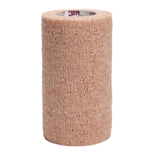 Coban Latex-Free Wraps, Cut to Size L x 4" W, Class 1, Self-Adherent Planification Entrepots Molloy