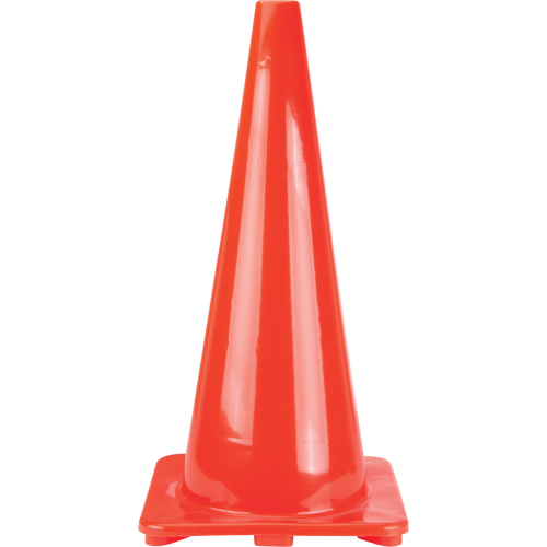 Traffic Cones, 28", Orange Planification Entrepots Molloy