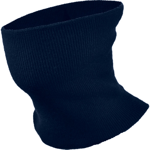 Knit Neck Warmer, Navy Blue, Acrylic Planification Entrepots Molloy