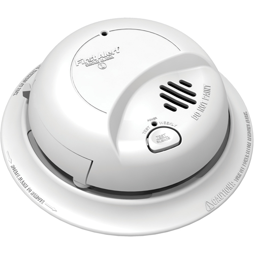 120V Hardwired Smoke Alarm with Battery Back-Up Planification Entrepots Molloy