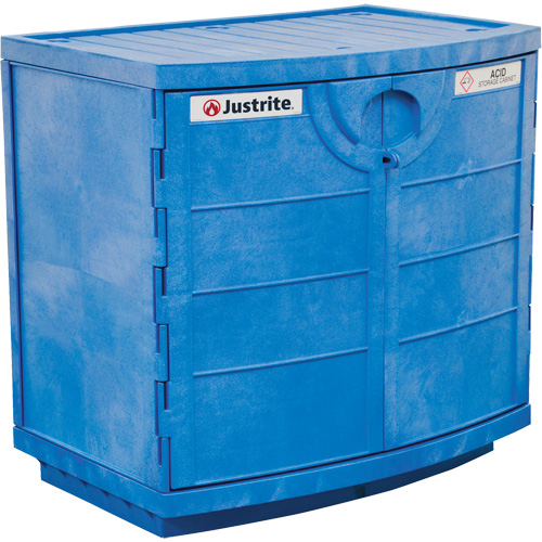 Armoire en poly&eacute;thyl&egrave;ne pour produits corrosifs et acides, 24 gal., 36" x 35" x 25" Planification Entrepots Molloy