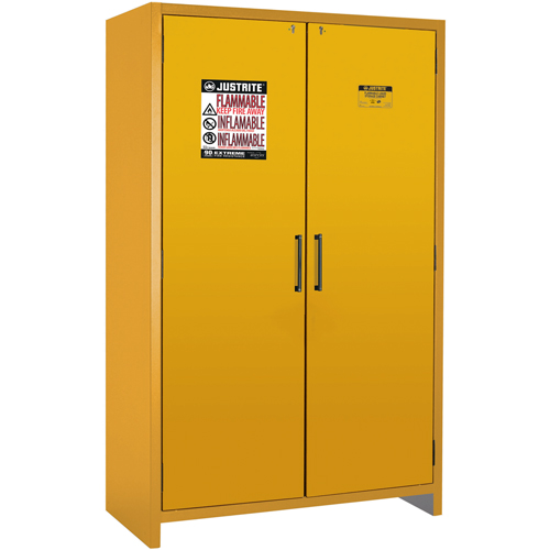 90-Minute EN Safety Storage Cabinet, 45 gal., 2 Door, 46.97" W x 76.89" H x 24.21" D Planification Entrepots Molloy