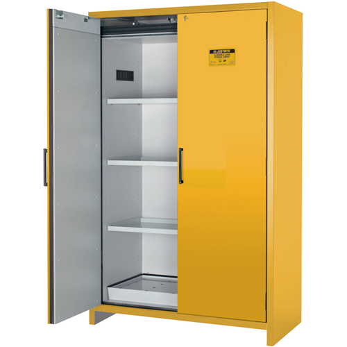 90-Minute EN Safety Storage Cabinet, 45 gal., 2 Door, 46.97" W x 76.89" H x 24.21" D Planification Entrepots Molloy