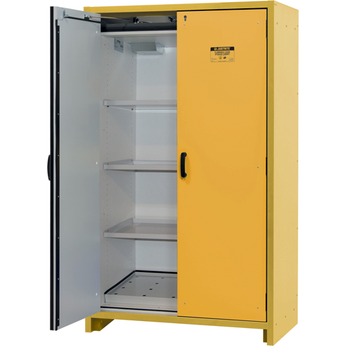 Armoire d'entreposage 30 minutes s&eacute;curitaire et conforme &agrave; la norme EN, 45 gal., 2 Porte(s), 45,83" La x 76,65" h x 24,21" p Planification Entrepots Molloy