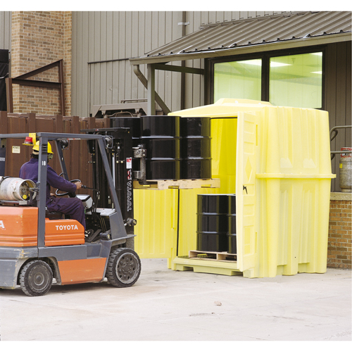 Job Hut, 90" lo x 61,5" la x 94" h, Capacit&eacute; de charge 8000 lb Planification Entrepots Molloy