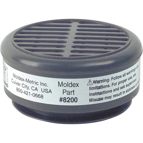 8000 Series Replacement Cartridges, Gas/Vapour Cartridge, Acid Gas Planification Entrepots Molloy