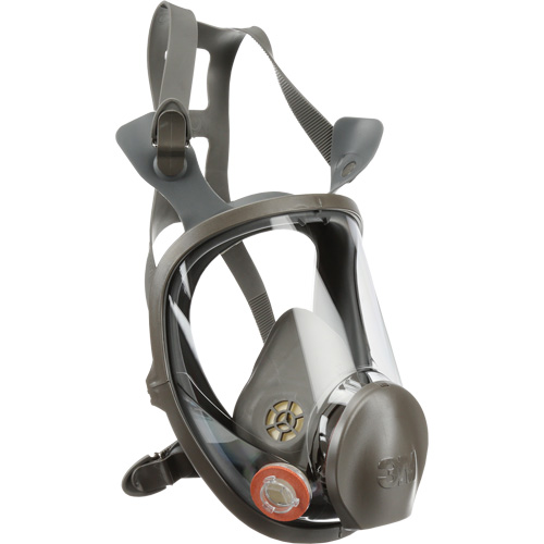 Respirateur r&eacute;utilisable &agrave; masque complet s&eacute;rie 6000, &eacute;lastom&egrave;re/Silicone/Thermoplastique, Grand Planification Entrepots Molloy