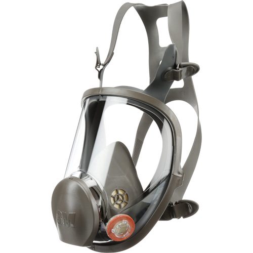 Respirateur r&eacute;utilisable &agrave; masque complet s&eacute;rie 6000, &eacute;lastom&egrave;re/Silicone/Thermoplastique, Grand Planification Entrepots Molloy