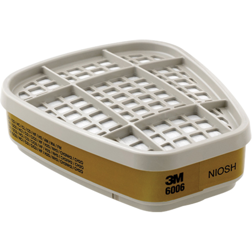 6000 Series Respirator Cartridges, Gas/Vapour Cartridge, Multi-Gas/Vapour Planification Entrepots Molloy