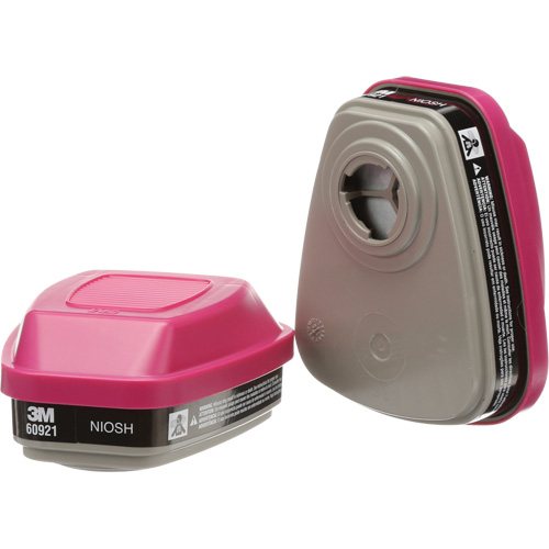 6000 Series Respirator Cartridges, Gas/Vapour Cartridge, Organic Vapour/P100 Planification Entrepots Molloy