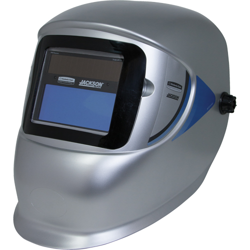 WH40 Variable ADF Welding Helmet, 3.77" L x 1.65" W View Area, 9 - 13 Shade Range, Silver Planification Entrepots Molloy