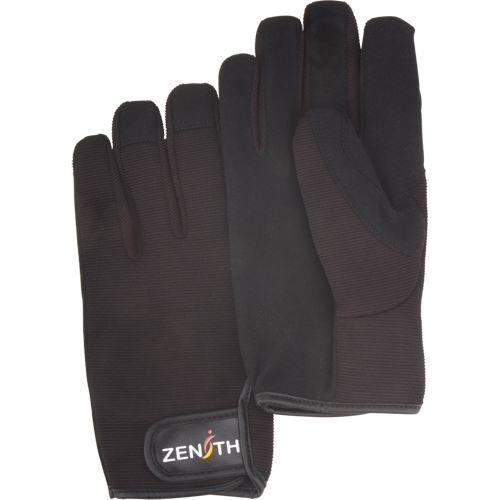 Gants pour m&eacute;canicien ZM100, Paume Synth&eacute;tique, Taille Moyen Planification Entrepots Molloy