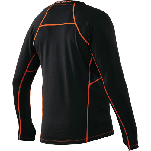 Maillots thermiques &agrave; manches longues, Hommes, Moyen, Noir Planification Entrepots Molloy