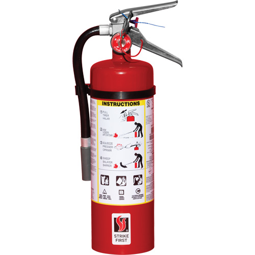Fire Extinguisher, ABC, 5 lbs. Capacity Planification Entrepots Molloy