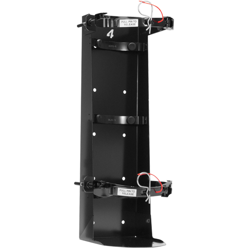 Heavy-Duty Wall Bracket For Fire Extinguishers, Fits 30 lbs. Planification Entrepots Molloy