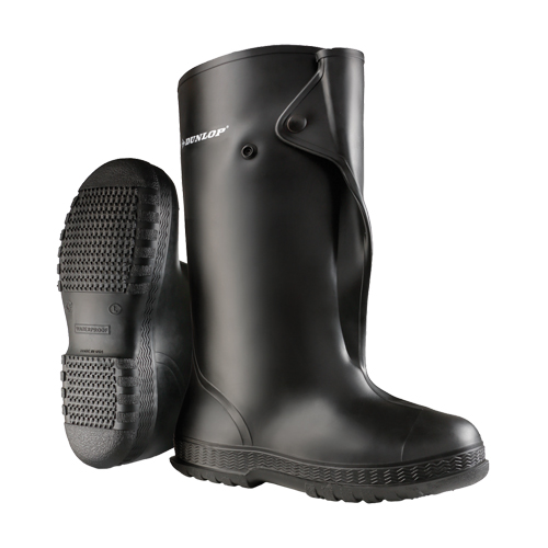 Overshoes, PVC, Snap Closure, Fits Men's 6 - 7 Planification Entrepots Molloy
