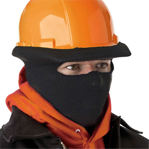 Coiffe extensibles &agrave; enfiler pour casques de s&eacute;curit&eacute;, Taille unique, Noir Planification Entrepots Molloy