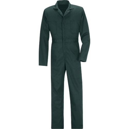 Coveralls, Men's, Green, Size 36 Planification Entrepots Molloy