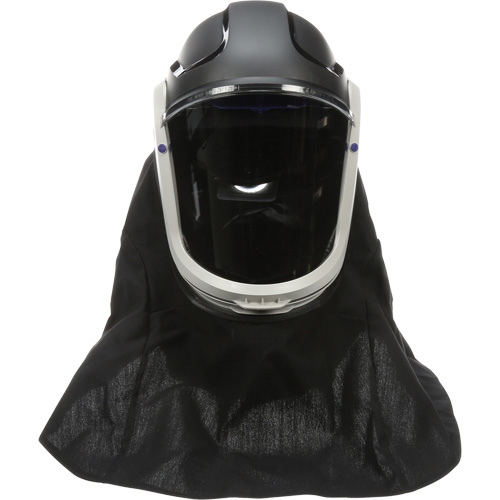 Assemblage de casque Versaflo avec visi&egrave;re de premi&egrave;re qualit&eacute; et enveloppe r&eacute;sistante aux flammes, Universel, Casque rigide, Bavette Simple Planification Entrepots Molloy