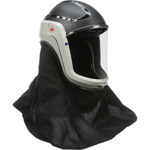 Assemblage de casque Versaflo avec visi&egrave;re de premi&egrave;re qualit&eacute; et enveloppe r&eacute;sistante aux flammes, Universel, Casque rigide, Bavette Simple Planification Entrepots Molloy
