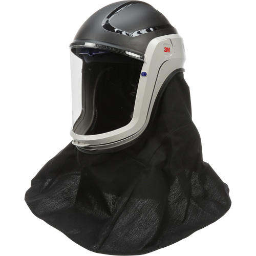 Assemblage de casque Versaflo avec visi&egrave;re de premi&egrave;re qualit&eacute; et enveloppe r&eacute;sistante aux flammes, Universel, Casque rigide, Bavette Simple Planification Entrepots Molloy